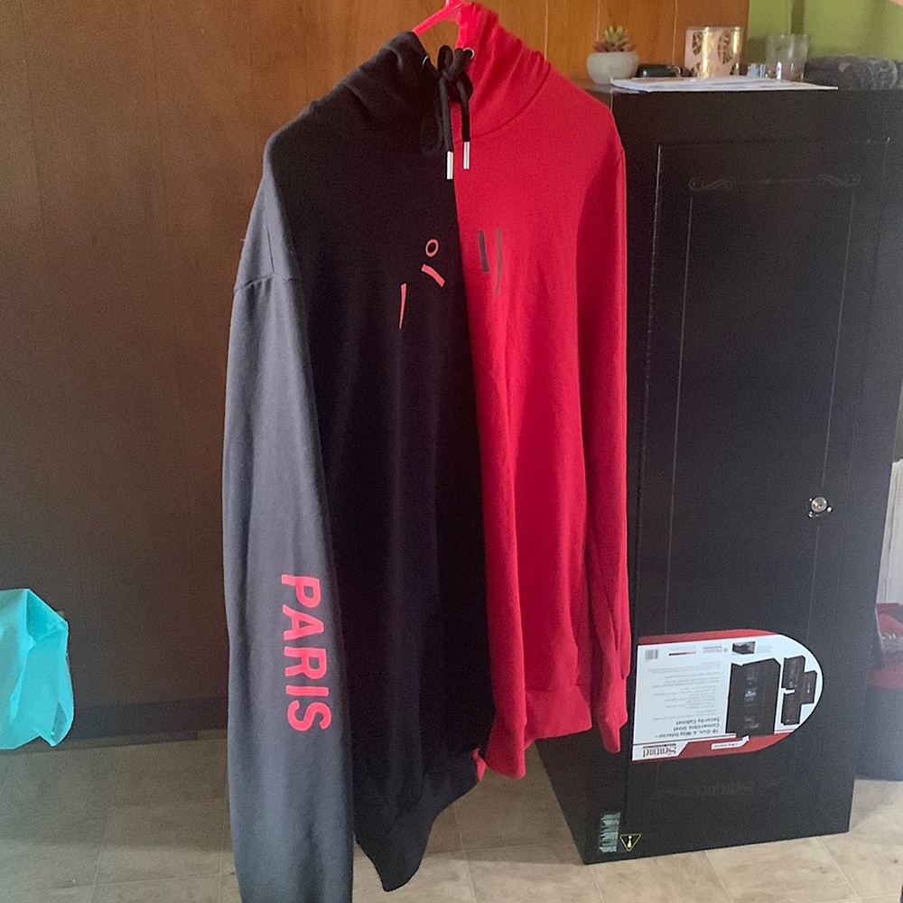shein size: Medium Color: red & black